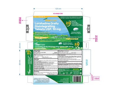 Image Description (Al2002 Allervarx Loratadine Odt 10mg (30ct) V1.0 12 08 2021)